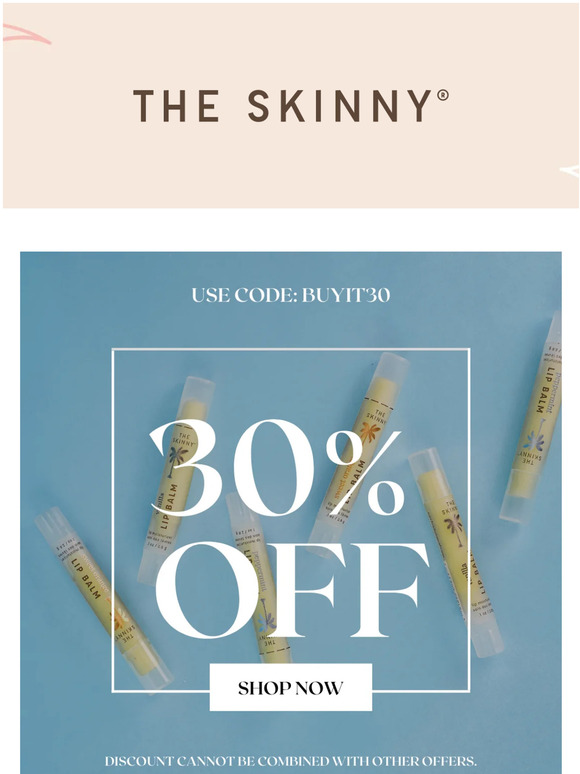 Get it while it's in stock!