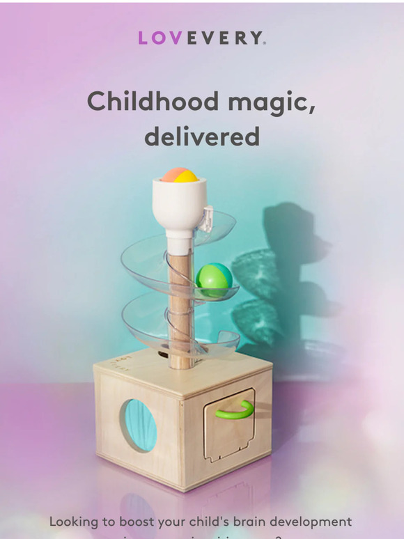 LOVEVERY The Play Kits Packed with wonder Milled