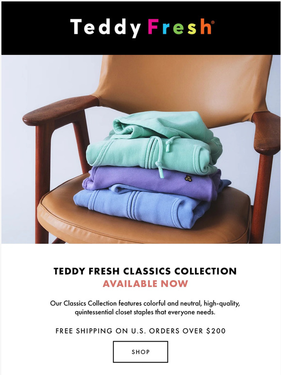 Teddy Fresh - Teddy Fresh April 2021 Collection available now!