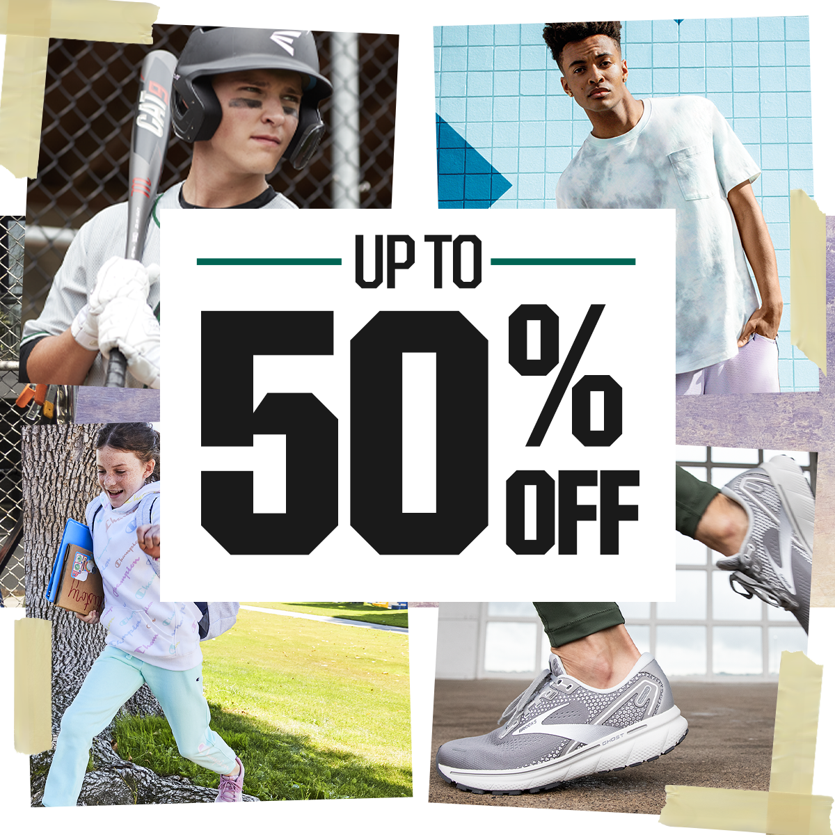 The Sports Authority GREAT styles with even better prices click to