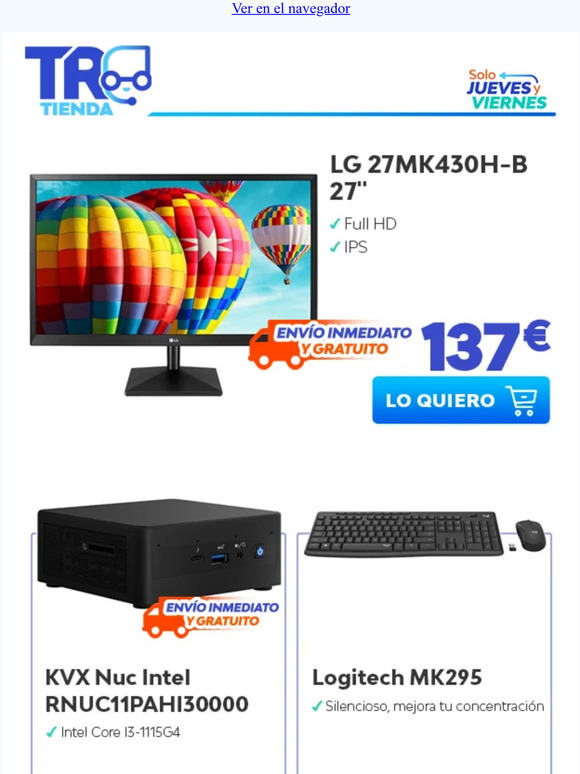 🖱 #TiendaTeRecomienda 😃👌