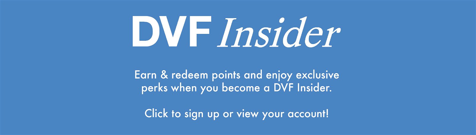 DVF Insider Rewards