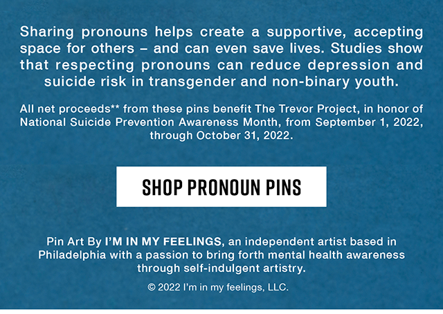 Hot Topic Foundation | Shop Pronoun Pins