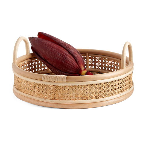 Rattan tray