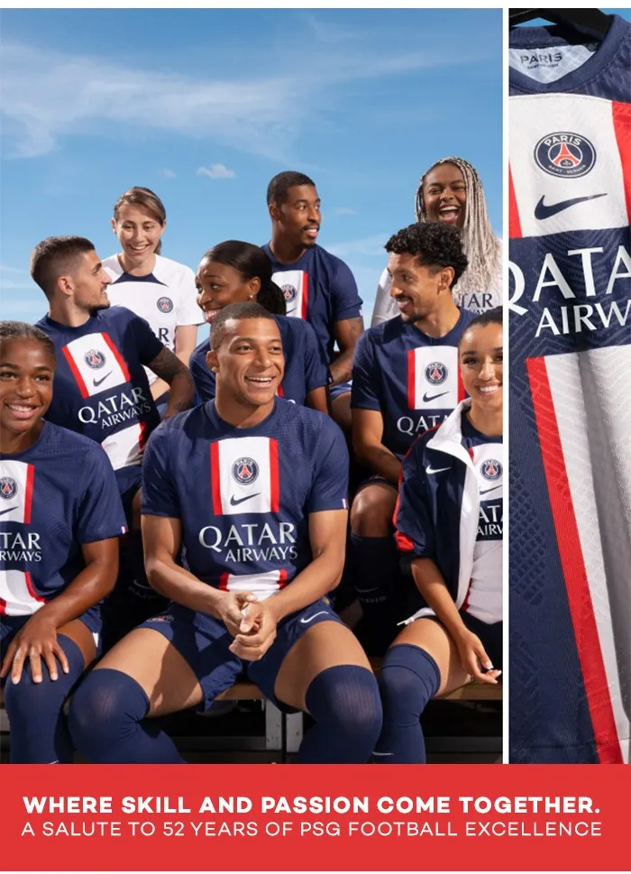 Total Sports Online PSG Fans! Show Your Pride in the 22/23 Team Kit 🔥