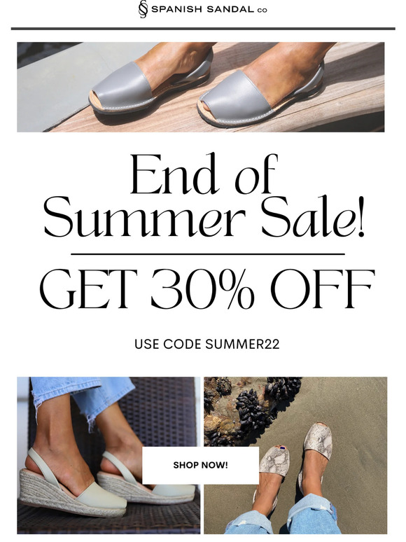 ⚠️ End of summer sale ⚠️