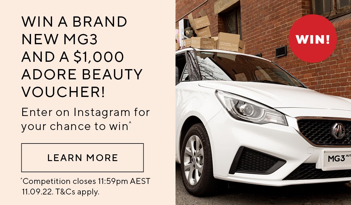 Win an MG3 with Adore^