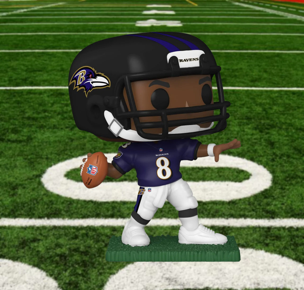 Lamar Jackson Ravens NFL #146 Funko Pop! Vinyl Figure