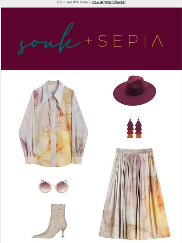 Souk + Sepia Clothes, Style, Outfits, Fashion, Looks