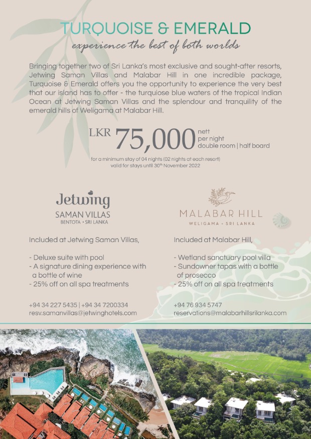 JetwingHotels.com: Exclusive offer – Jetwing Saman Villas x Malabar ...