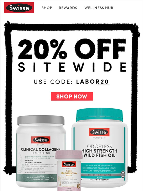 It’s ALL 20% OFF SITEWIDE 🙌