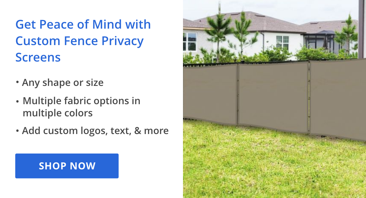 Fence Privacy Screens