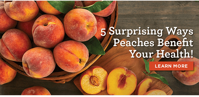 5 Surprising Ways Peaches Benefit your Health!