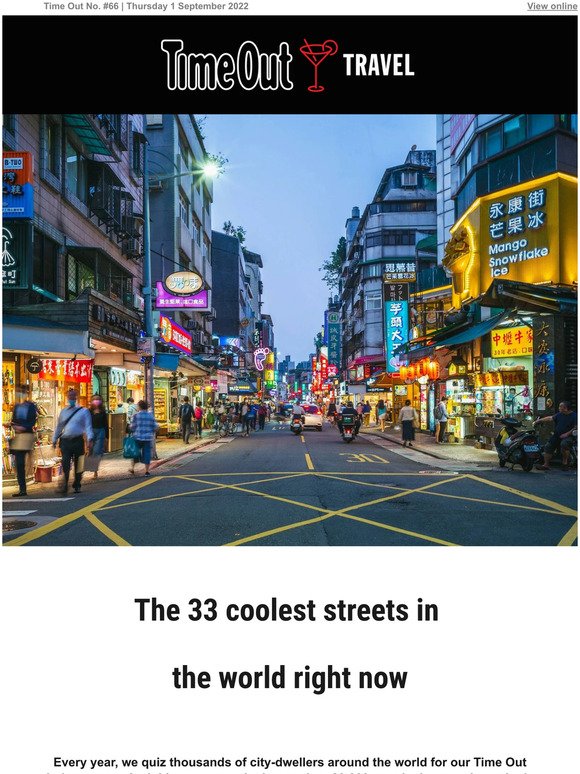 The world’s coolest streets, revealed 👀