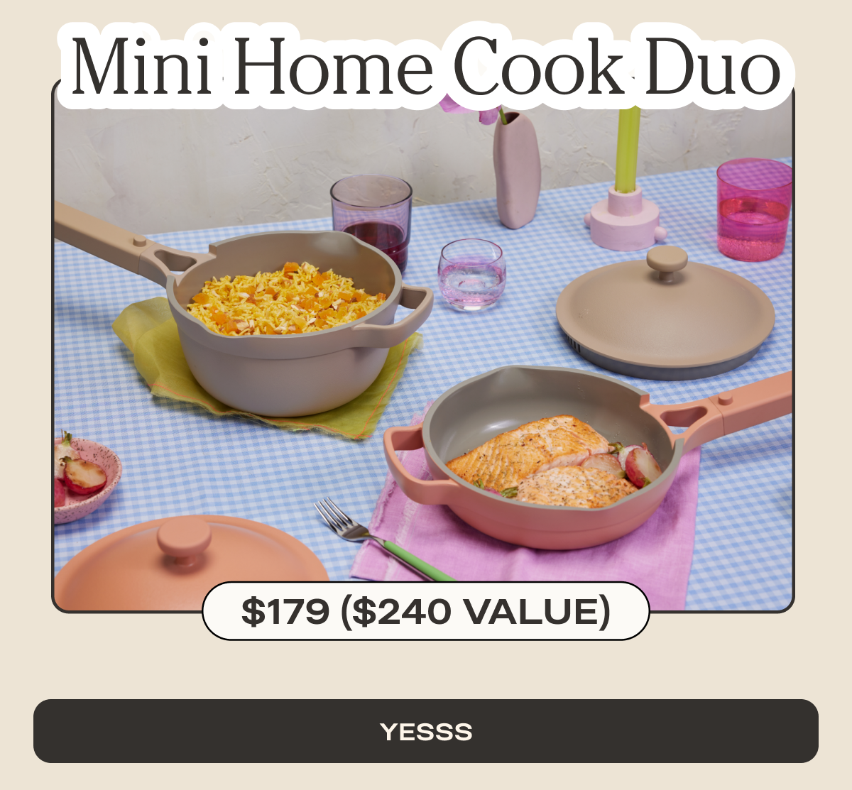 Mini Home Cook Duo - Yesss