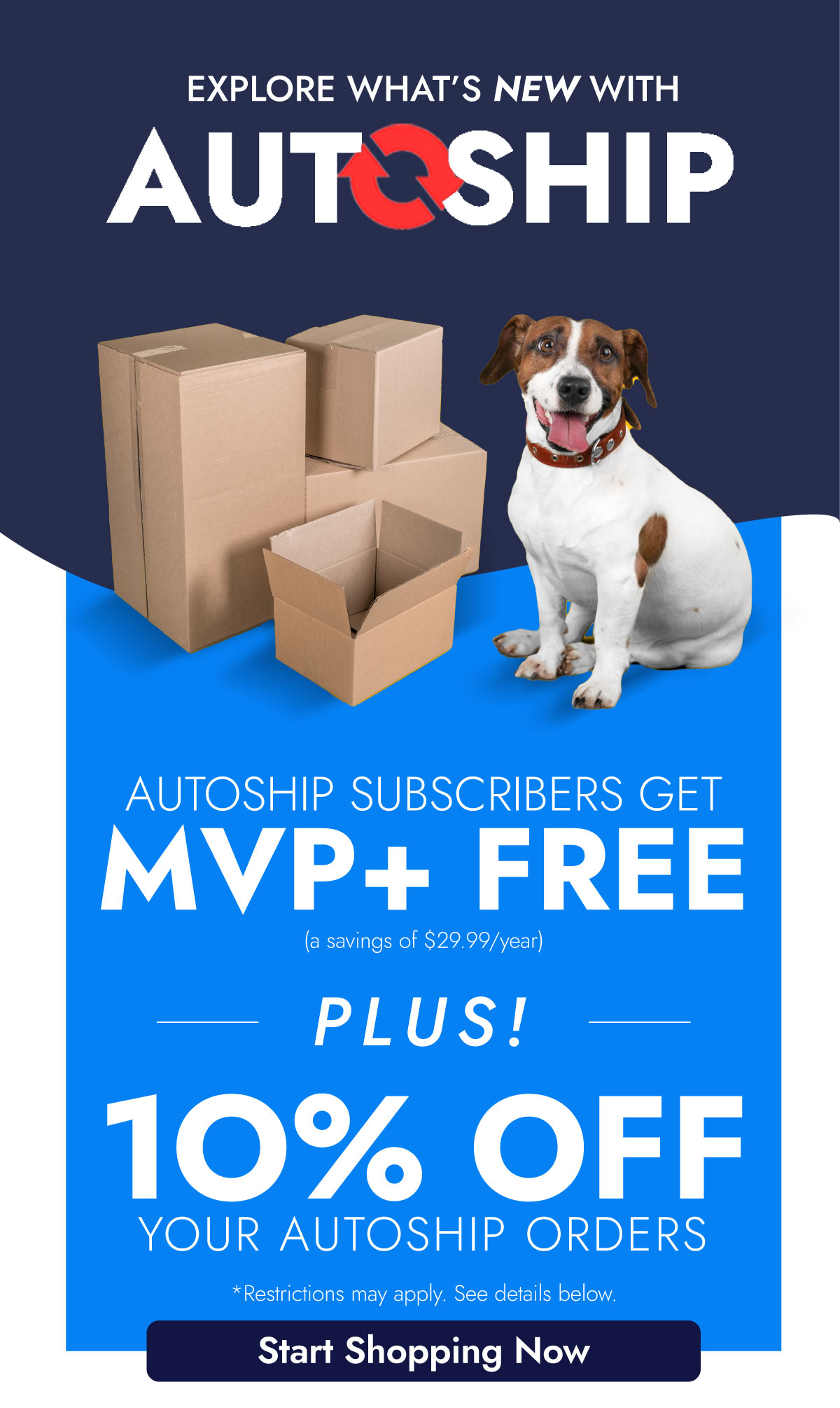 Delicious Deliveries - Save 10% off all your Autoship order!