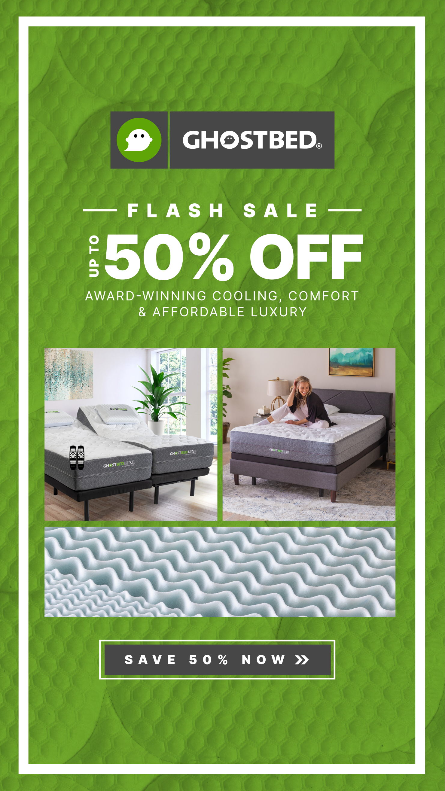 ghostbed flash sale