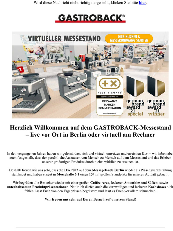 🎉 IFA Berlin 2022: Herzlich Willkommen auf unserem (virtuellen) Messestand 🎈
