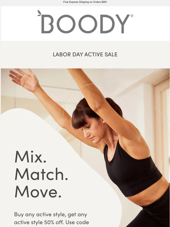 Labor Day Sale: Get Moving with Buy One, Get One 50% Off
