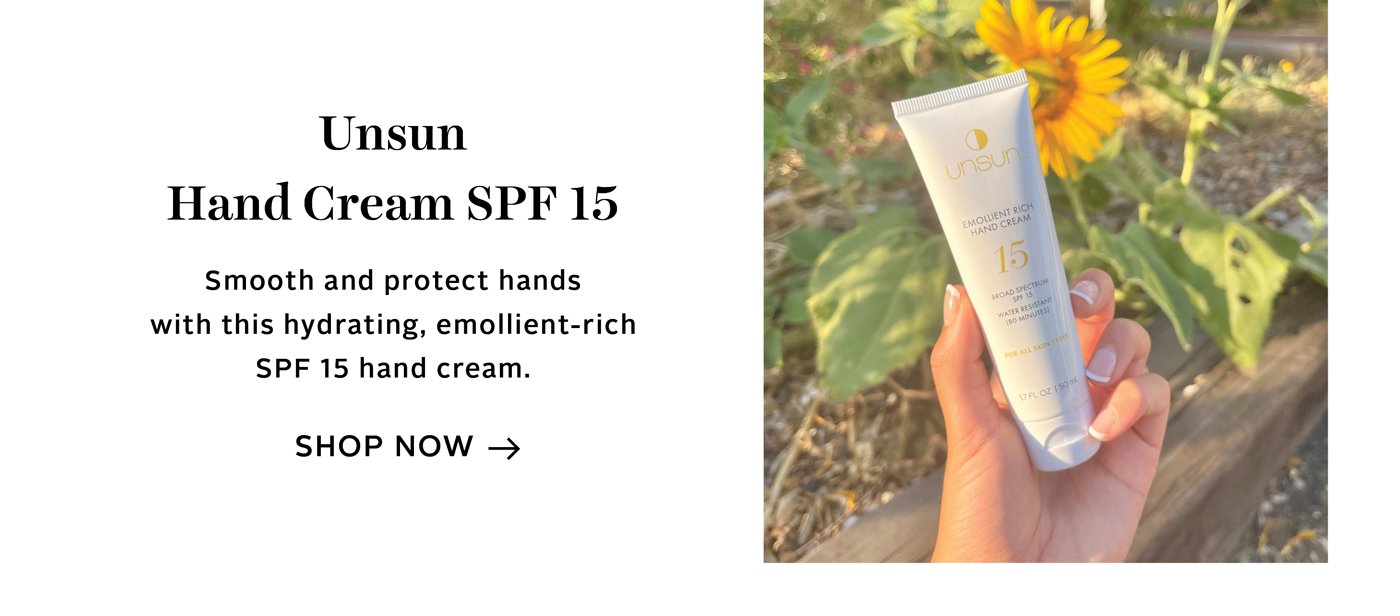 Unsun Hand Cream SPF 15