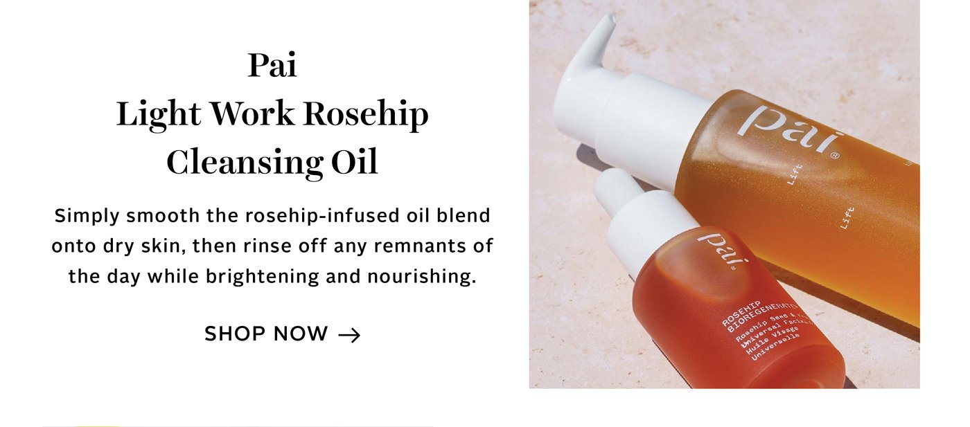 Pai Light Work Rosehip Cleansing Oil