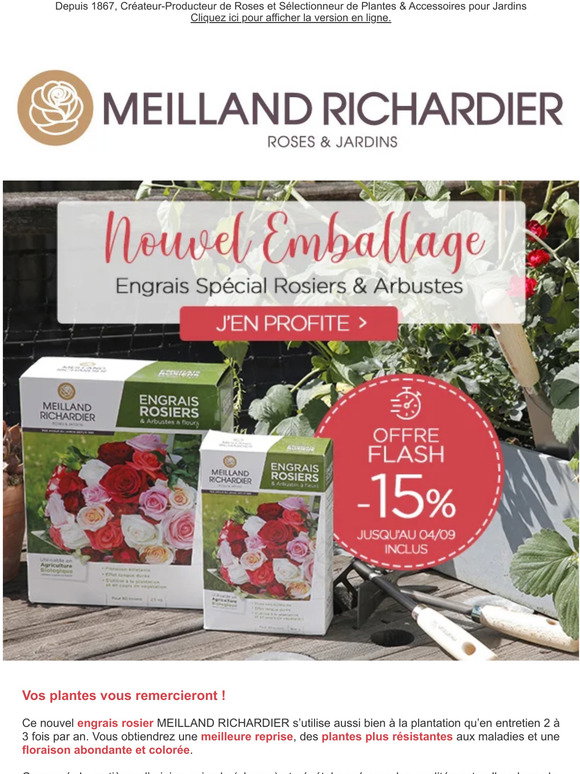 Code Promo Meilland Richardiernull