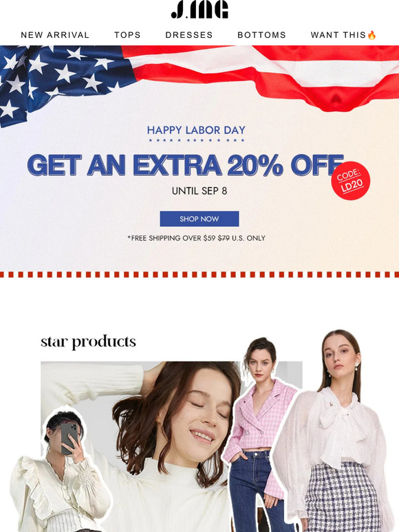 J.ING US OMG😍Everything is Extra 20 Off & Selling FAST Milled