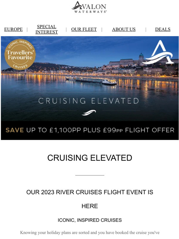 SET SAIL SALE - Our £99 Flight Event is Here!