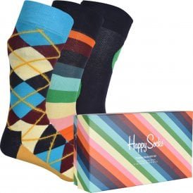 3-Pack Classics Socks Gift Box, Multi