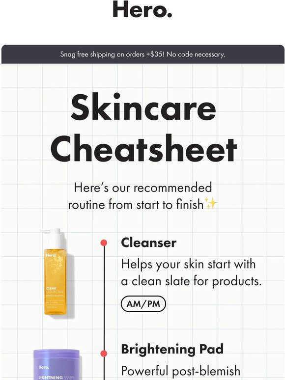 What’s the correct order to layer your skincare?