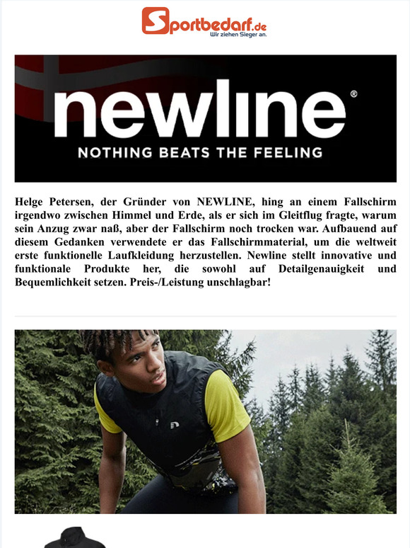Denmark's best: NEWLINE Running Bekleidung. Pro-Material für dich!