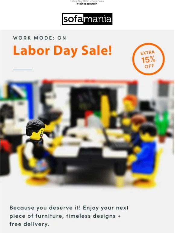 WORK MODE: ON - Labor Day Sales are hot! 🔥🔥🔥