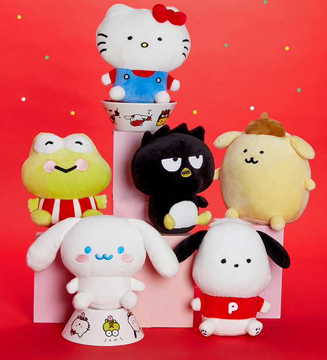 Cinnamoroll w/ Milk Nagano x Sanrio Characters Collab Stuffed