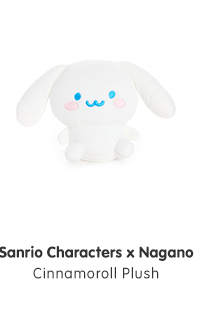 Cinnamoroll w/ Milk Nagano x Sanrio Characters Collab Stuffed