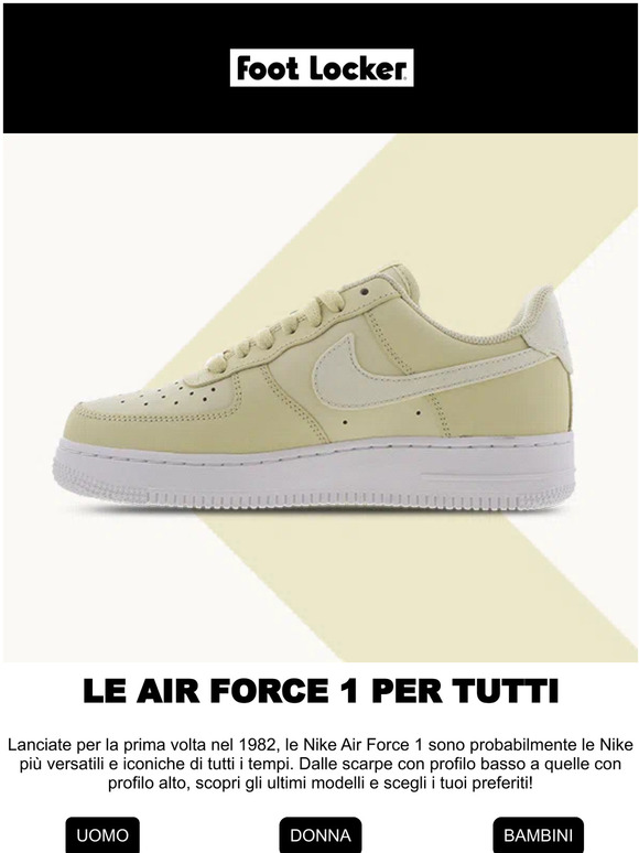 Completa il tuo outfit con le Nike AF1 ✔️😍