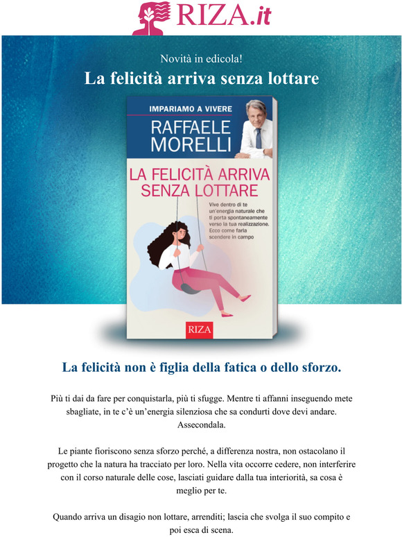 Edizioni Riza Scopri il nuovo libro di Raffaele Morelli Milled
