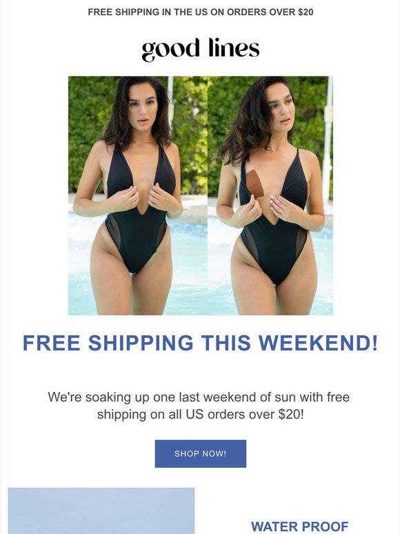☀️ Free Shipping This Weekend!