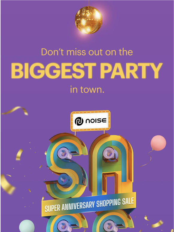 Last call to join the party🎊