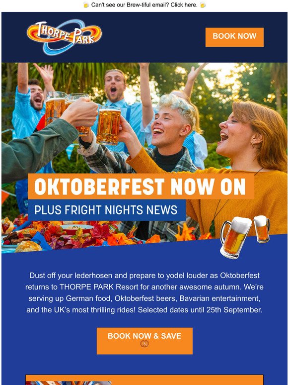 🍻 Prost! Oktoberfest has returned...