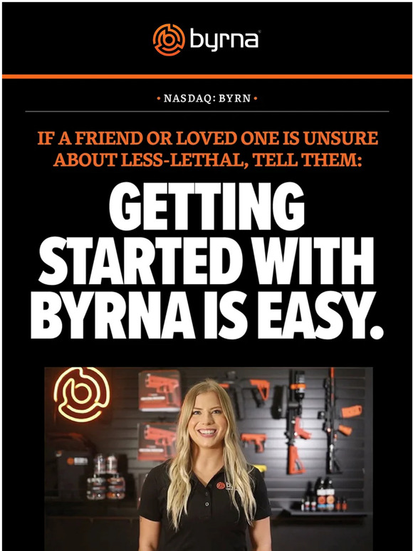 Byrna: Getting Started with Byrna is Easy! | Milled