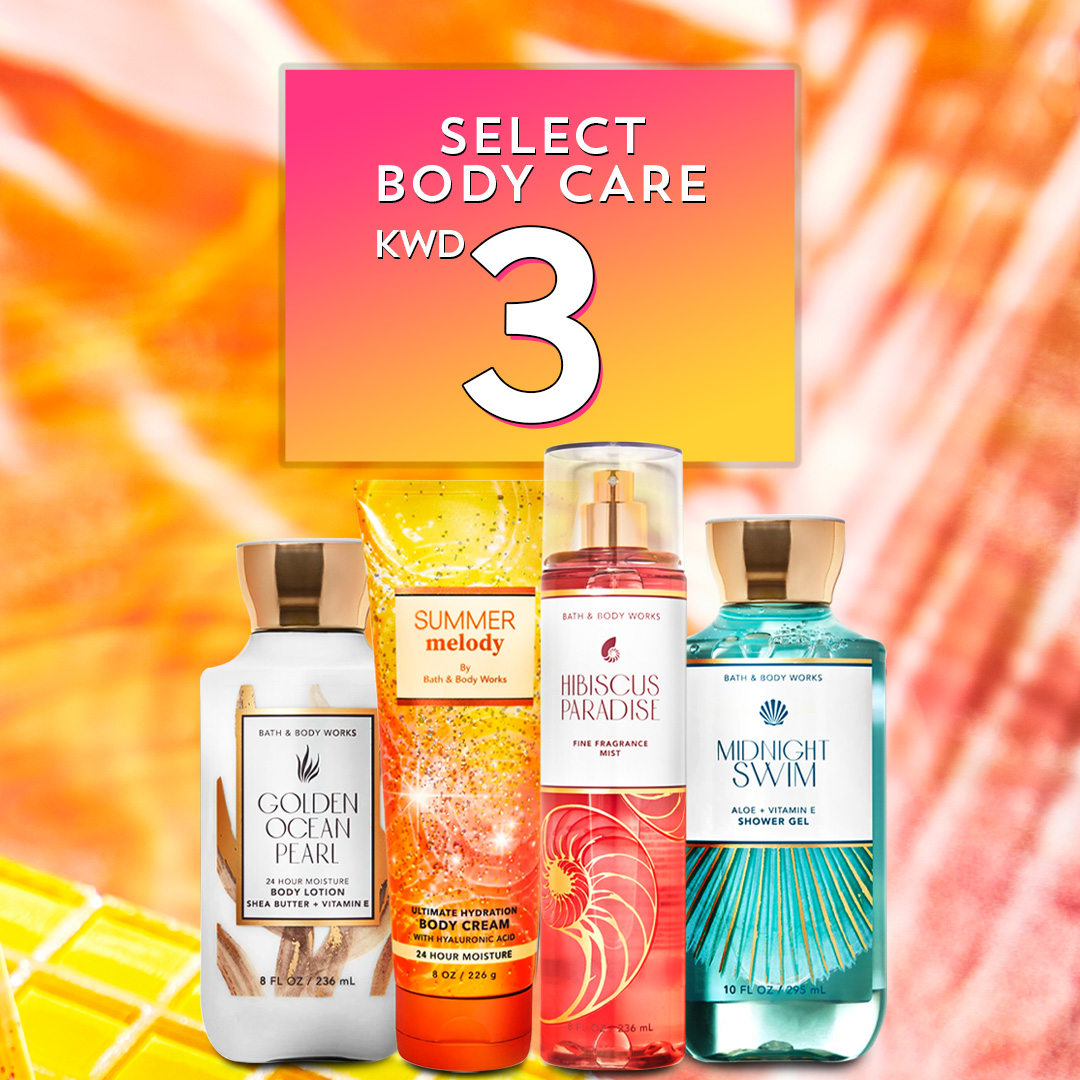 Bath & Body Works KSA it's a good day for KWD 3 Body Care... 😄 Milled