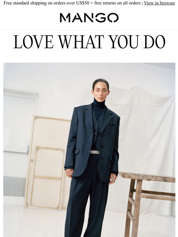 Mango An inspiring return to work 💫 Milled