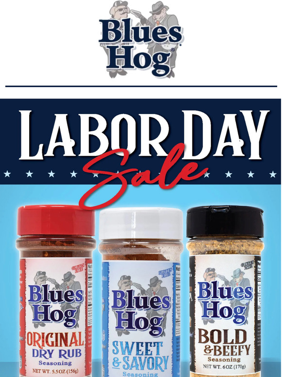 Blues Hog Seasoning, Dry Rub - 5.5 oz