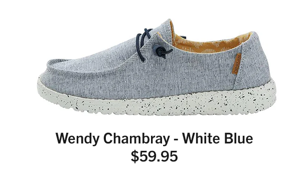 Wendy Chambray - White Blue