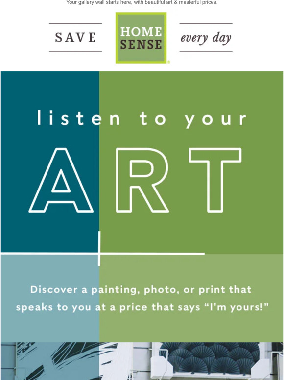 Homesense Exhibit A Amazing savings on art 🖼 Milled