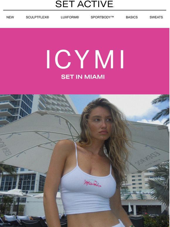 Set Active NEW HUES GOING FAST Milled