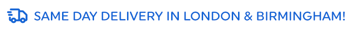 Same day delivery in London & Birmingham!*