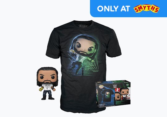 POP & Tee: WWE Roman Reigns (Tee: Adult Size Medium)