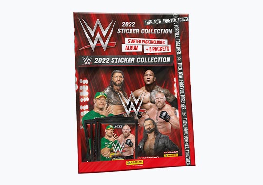 Panini WWE 2022 Sticker Collection Starter Pack