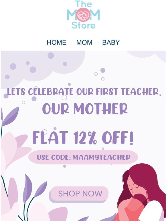 Celebrate Teacher's Day with The Mom Store